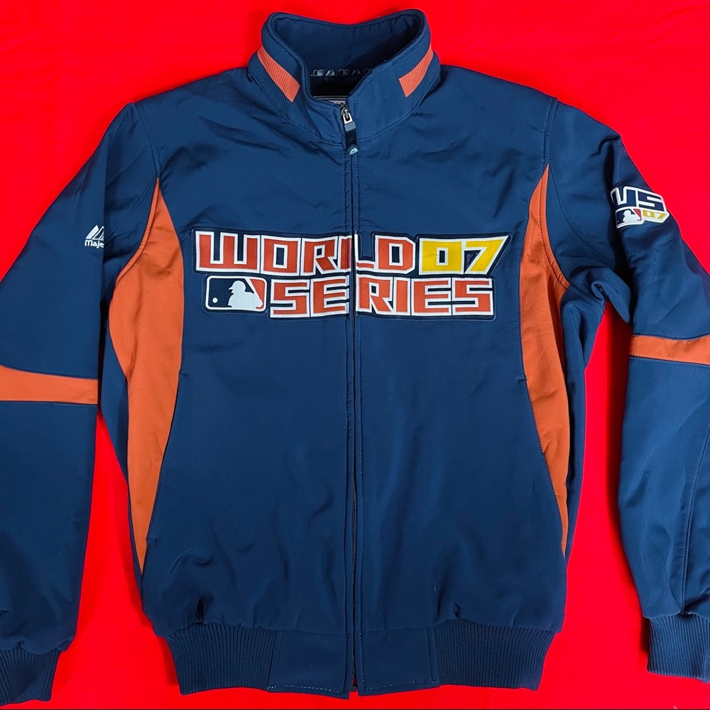 Majestic 2007 baseball World Series Jacket Men M